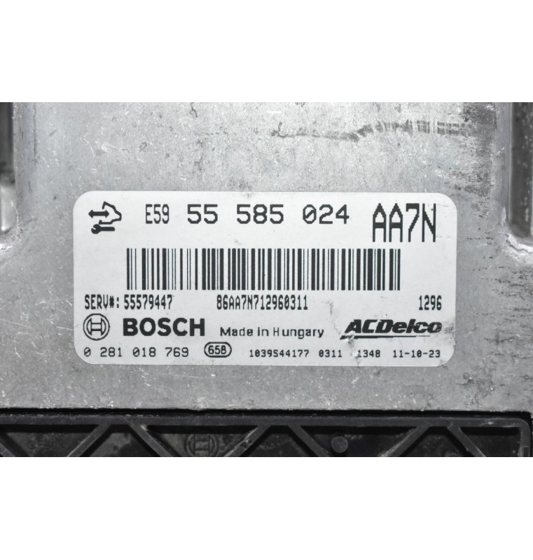 Εγκέφαλος Opel Insignia / Zafira 2.0 CDTI 2008-2018 55585024 0281018769 55579447 1039S44177
