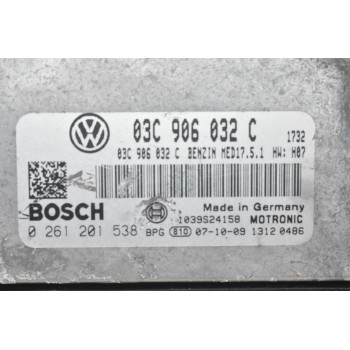 Εγκέφαλος Κινητήρα Volkswagen Golf / Touran / Passat 1.4 TSI 2006-2012 03C906032C 0261201538 17.5.1 1039S24158