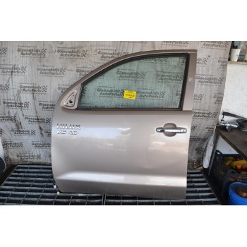 Πόρτα Εμπρός Αριστερή 4Πορτο Toyota Hilux KUN25 2005-2015 (Χωρίς Καθρέφτη)