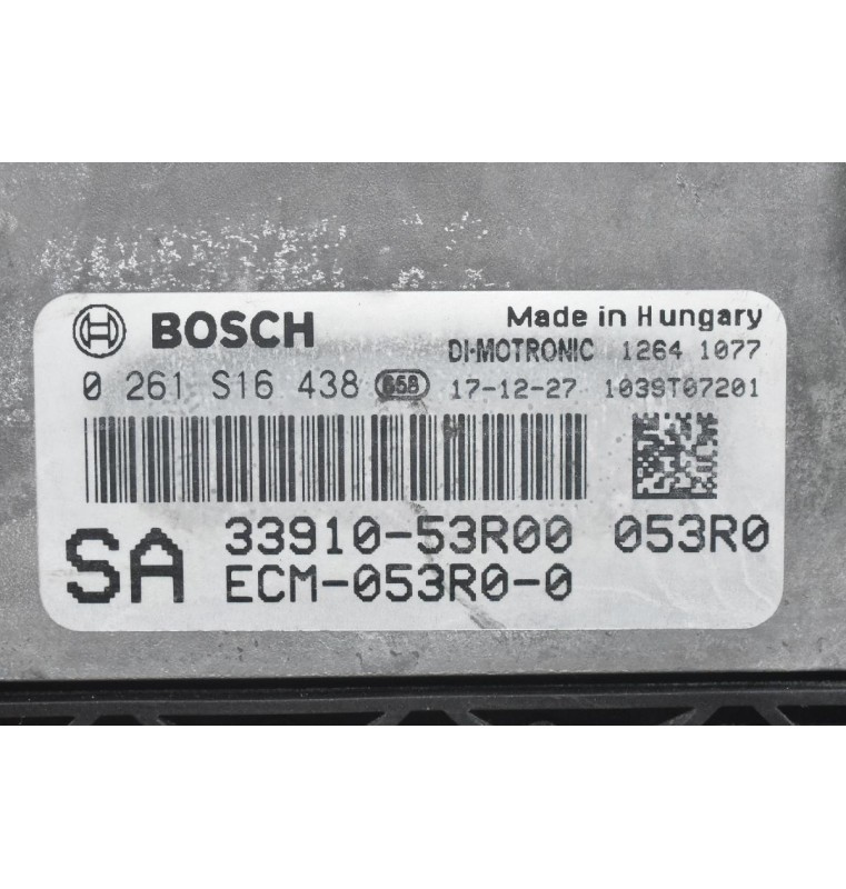 Εγκέφαλος Suzuki Swift / Sx4 / Vitara K14C 2015-2021 33910-53R00 0261S16438 1039T07201