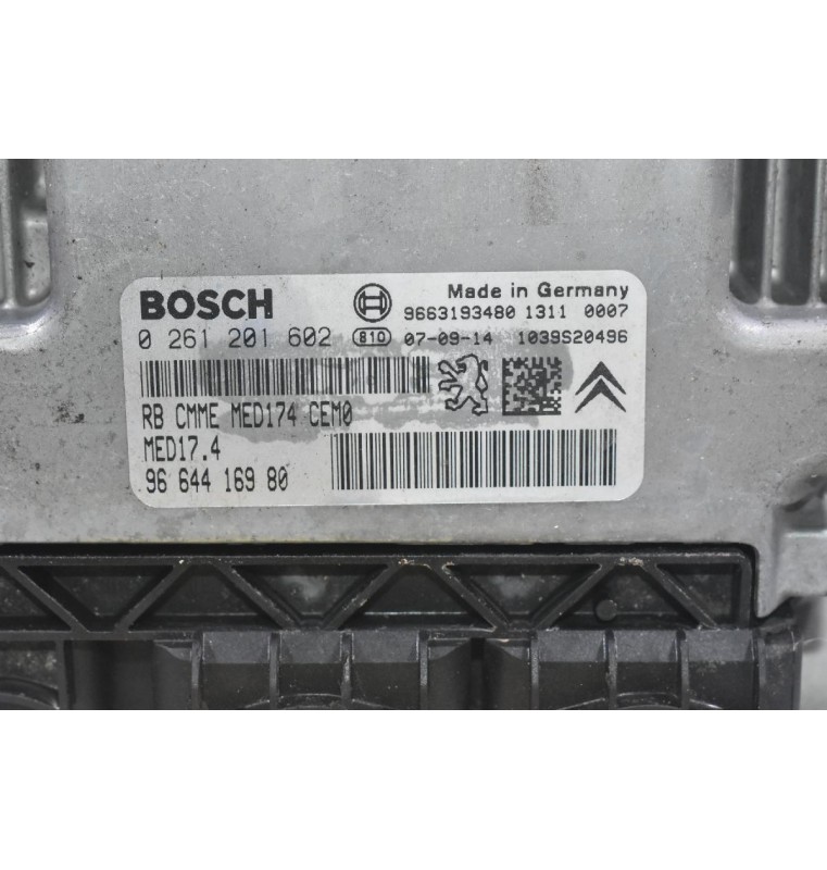 Εγκέφαλος Peugeot 207 1.6 2004-2012 9664416980 0261201602 9663193480 1039S20496