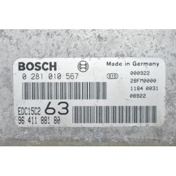 Εγκέφαλος Peugeot 607 2.2 2000-2020 9641188180 0281010567