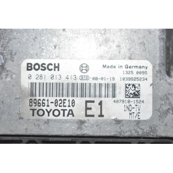 Εγκέφαλος Toyota Corolla - Auris 1.4D D4D 2005-2010 89661-02E10 0281013413 1039S25234