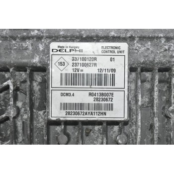 Εγκέφαλος Renault Megane / Fluence 2008-2016 237100120R 237100627R 28230672