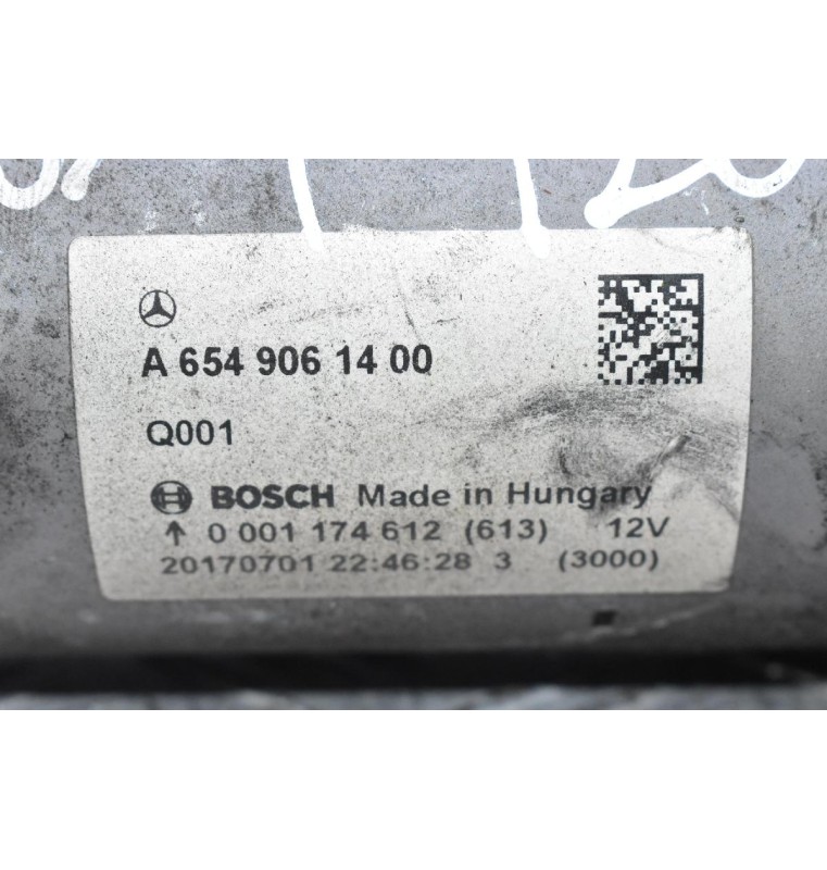 Μίζα Mercedes-Benz 654920 2016-2022 BOSCH A6549061400 0001174612 (613)