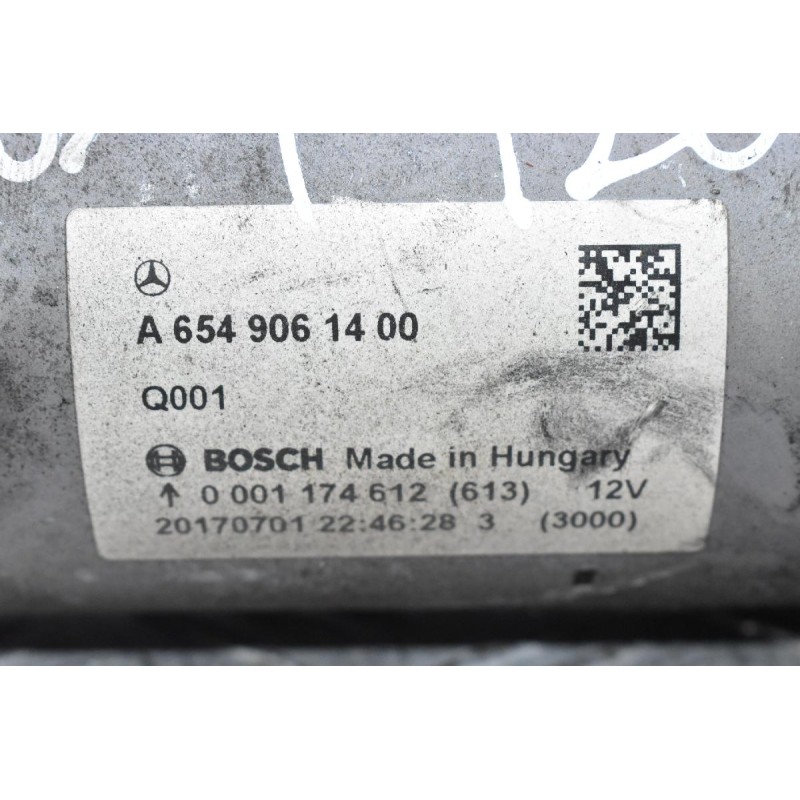 Μίζα Mercedes-Benz 654920 2016-2022 BOSCH A6549061400 0001174612 (613)