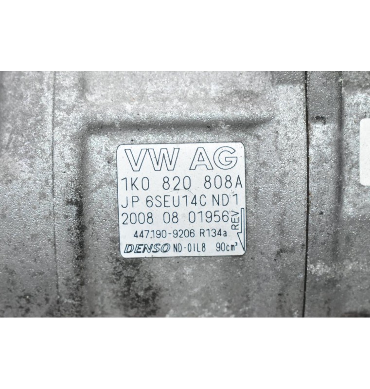 Κομπρεσέρ Aircondition - A/C Volkswagen Golf / Jetta / Passat 1.8 TSI CDA 2005-2012 (Seat Leon - Audi A3 A4 TT Q3 - Skoda Octavia) 1K0820808A 447150-9206