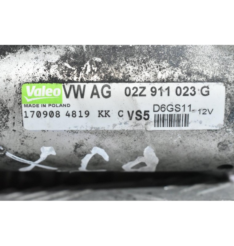 Μίζα Volkswagen Polo / Seat Ibiza 1.8T 150PS 20vt BJX (JDB) 2000-2010 02Z911023G