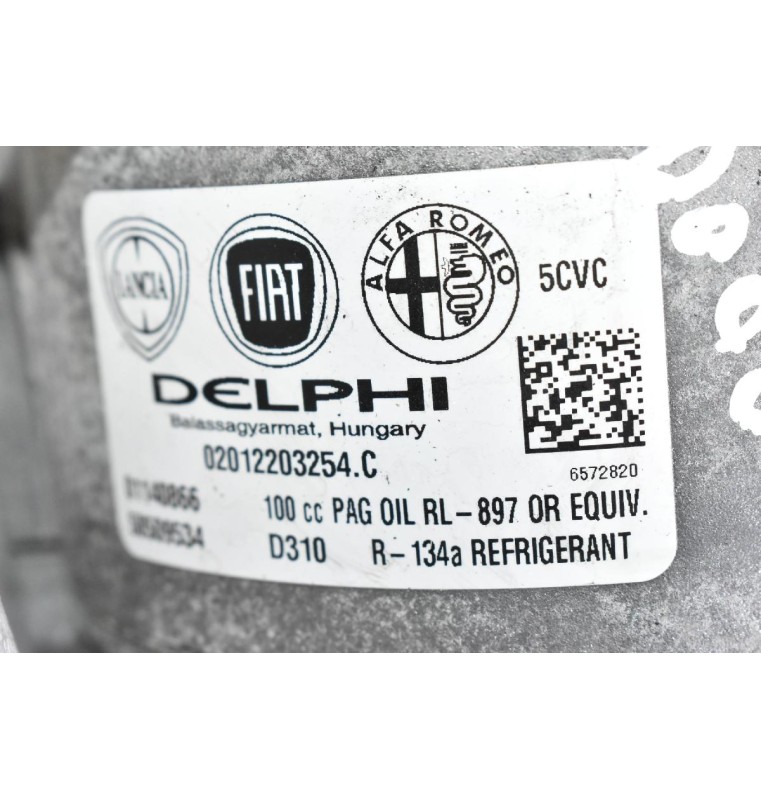 Κομπρεσέρ Aircondition - A/C Alfa Romeo Giulietta 1.4 TJET 940A2000 2005-2023 DELPHI 50509534 01140866