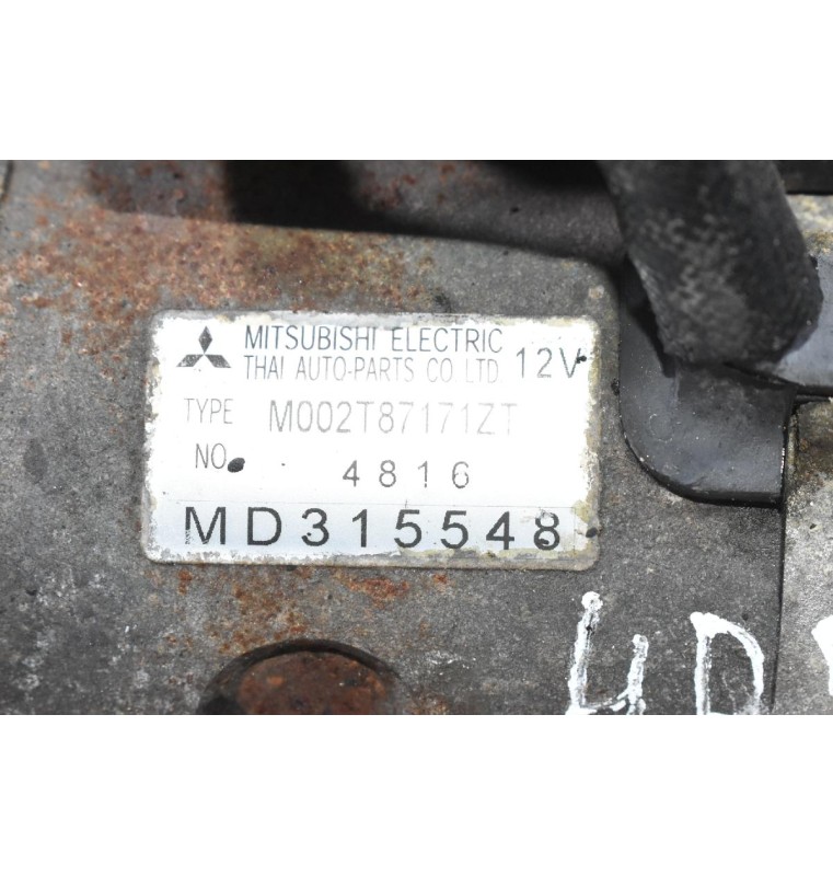 Μίζα Mitsubishi L200 / Pajero 2.5 TD 4D56 1998-2005 MITSUBISHI M002T87171ZT MD315548