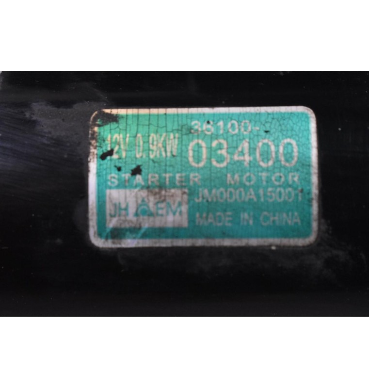 Μίζα Kia Picanto - Hyundai i10 1.0 G3LA 2011-2017 36100-03400