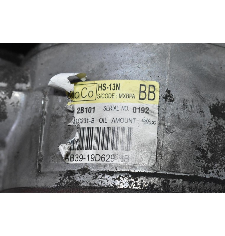 Κομπρεσέρ Aircondition A/C Ford Ranger 3.2 P5AT 2011-2018 AB39-19D629-BB (Γνήσιο)