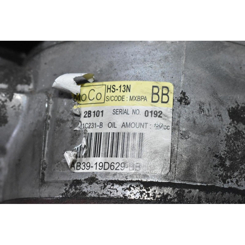 Κομπρεσέρ Aircondition A/C Ford Ranger 3.2 P5AT 2011-2018 AB39-19D629-BB (Γνήσιο)