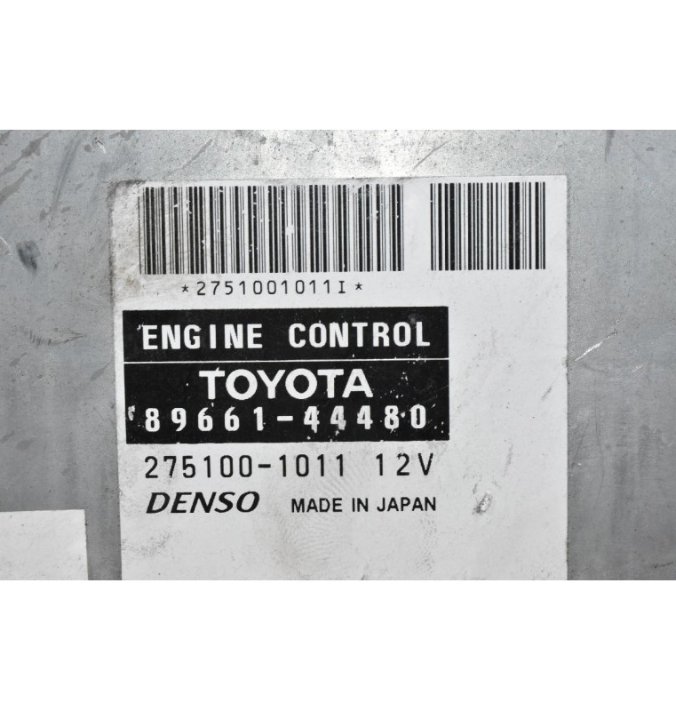 Εγκέφαλος Toyota Avensis / Corolla / Celica 1.8 1ZZ 89661-44480 275100-1011 2000-2007