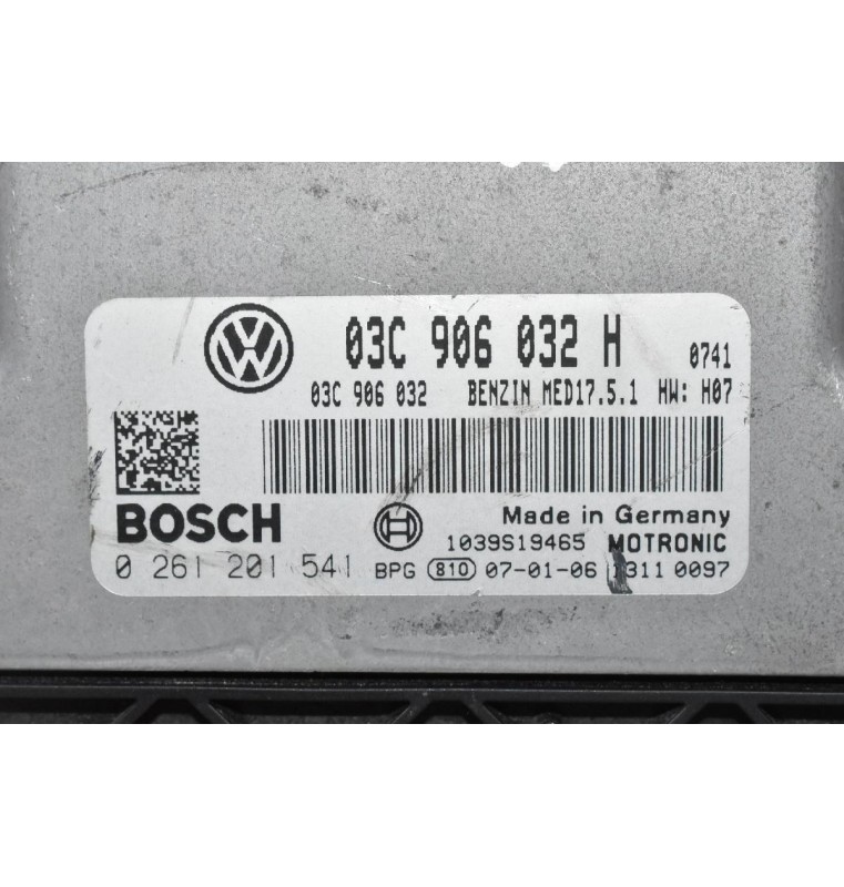 Εγκέφαλος Κινητήρα Volkswagen Golf / Touran BLG 1.4 TSI 2006-2012 03C906032H 0261201541 MED17.5.1