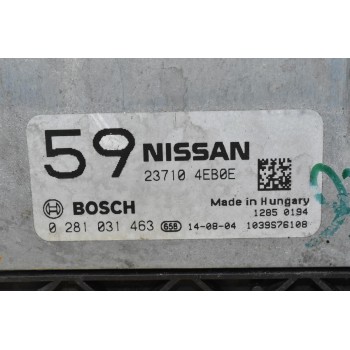 Εγκέφαλος Nissan Qashqai 1.6 DCI R9M 2008-2018 BOSCH 23710-4EB0E 0281031463 1039S76108
