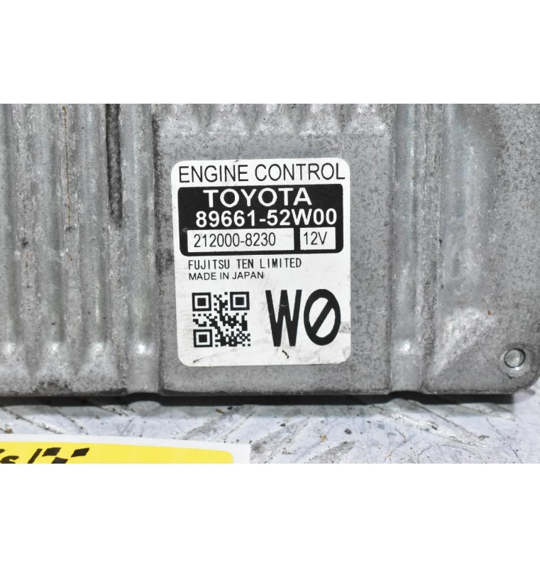 Εγκέφαλος Κινητήρα Toyota Auris 1NR FUJITSU 89661-52W00 212000-8230