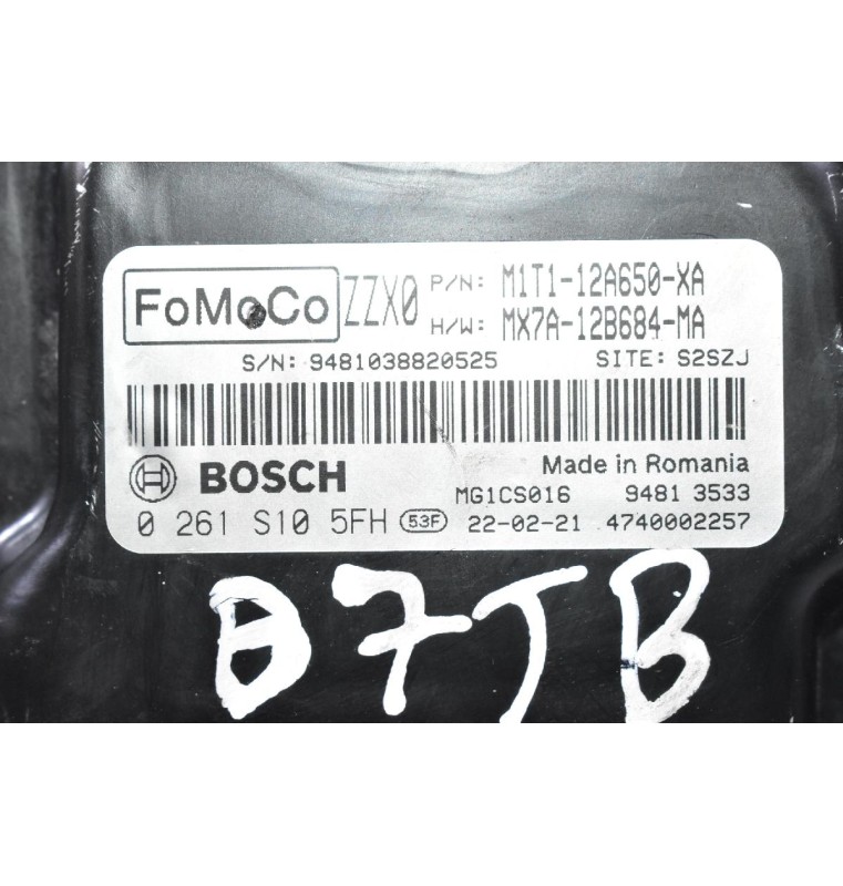 Εγκέφαλος Ford Puma - Fiesta - Focus 1.0 Ecoboost B7JB 2019-2023 M1T1-12A650-XA MX7A-12B684-MA 02610S105FH (Γνήσιο)