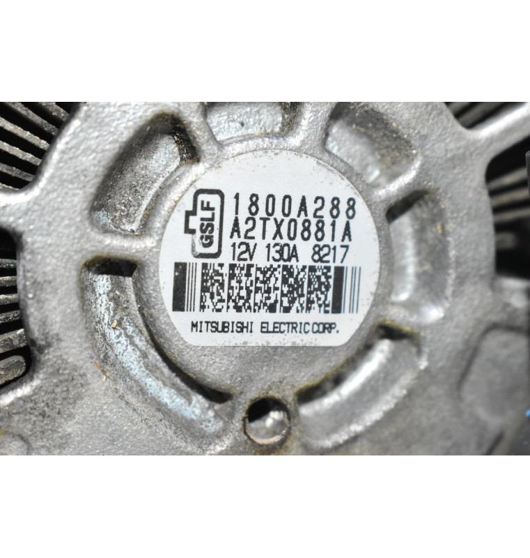 Δυναμό Mitsubishi Outlander / ASX 2.4 4J12 2012-2017 (Γνήσια) 1800A288 A2TX0881A 130A