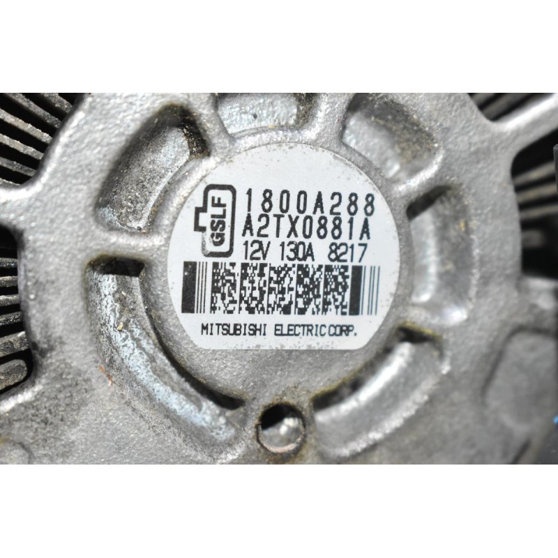 Δυναμό Mitsubishi Outlander / ASX 2.4 4J12 2012-2017 (Γνήσια) 1800A288 A2TX0881A 130A