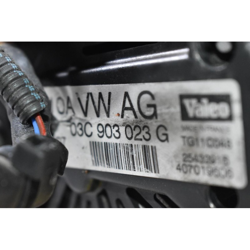 Δυναμό Volkswagen Golf / Jetta / Touran / Passat 1.4 TSI/FSI 110A 2006-2012 03C903023G (Audi A1 A3 / Seat Ibiza Toledo Altea / Skoda Octavia Fabia) (BMY BLG CAX)