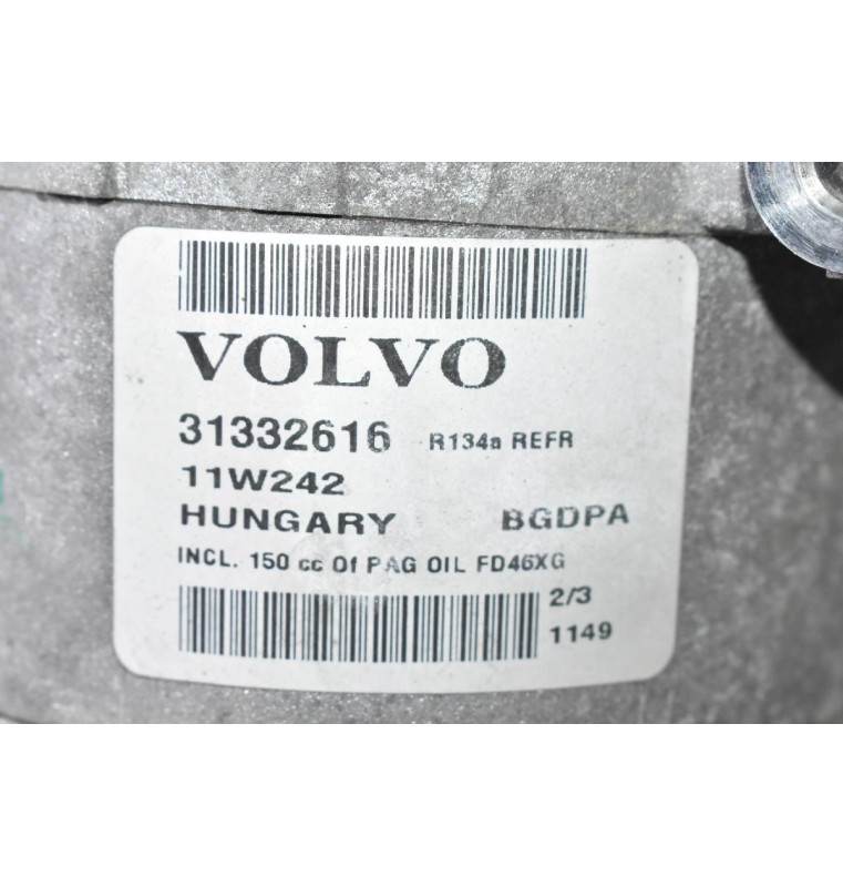 Κομπρεσέρ Aircondition - A/C Volvo S60 B4164T 2010-2015 31332616