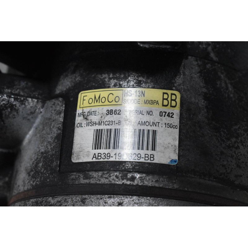 Κομπρεσέρ Aircondition A/C Ford Ranger - Transit 2.2 3.2 QJ2R P4AT 2006-2018 AB39-19D629-BB (Γνήσιο)