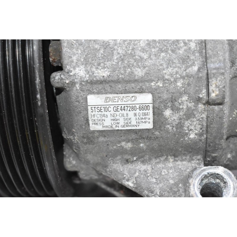 Κομπρεσέρ Aircondition - A/C Toyota Auris - Yaris - Corolla 1ND 1.4D 2012-2018 DENSO GE447280-6600