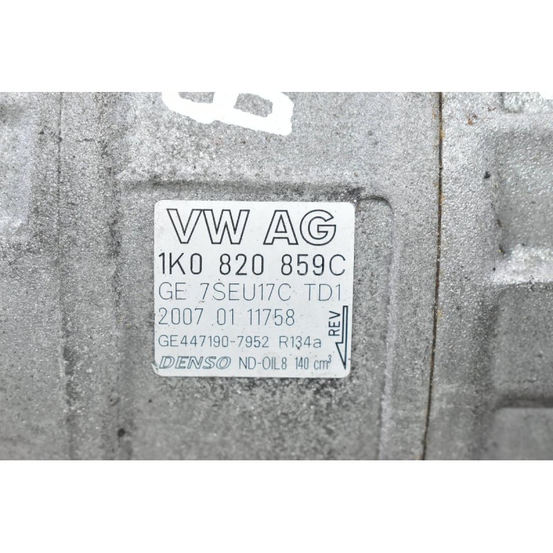 Κομπρεσέρ Aircondition - A/C Κλιματισμός Volkswagen Golf BLG 2002-2010 DENSO 1K0820859C