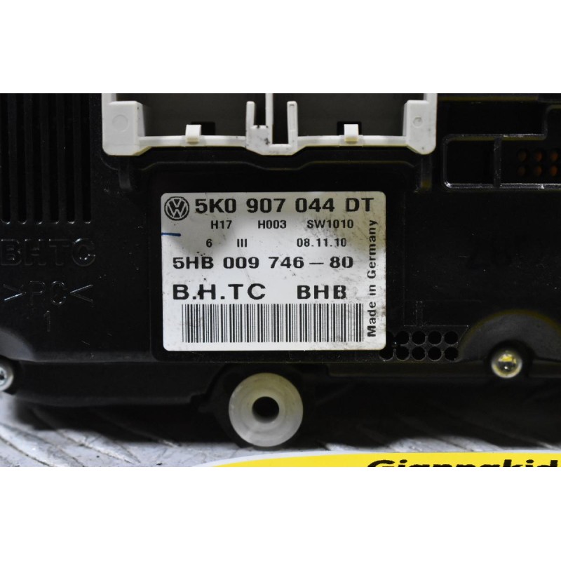 Χειριστήριο Κλιματισμού Volkswagen Golf 6 2008-2013 5K0907044DT (Γνήσιο)