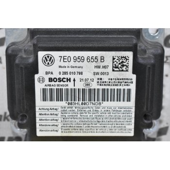 Εγκέφαλος Αερόσακων Volkswagen Transporter T5 2002-2015 7E0959655B 0285010798 (Γνήσιο)