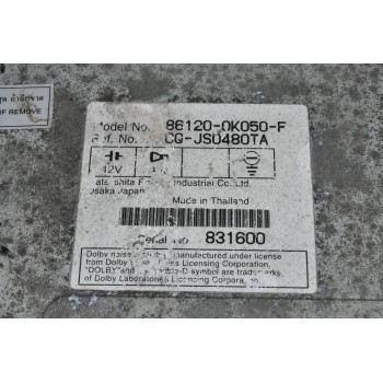 Ράδιο-CD Toyota Hilux KUN 2004-2006 86120-0K050