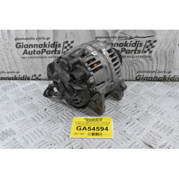 Δυναμό Volkswagen Golf / Bora / Beetle 1.4 1.6 90A 14V 1998-2005 (Γνήσιο) 037903025F 0124325011 (Skoda Fabia Octavia / Seat Ibiza Leon Toledo / Audi A2)