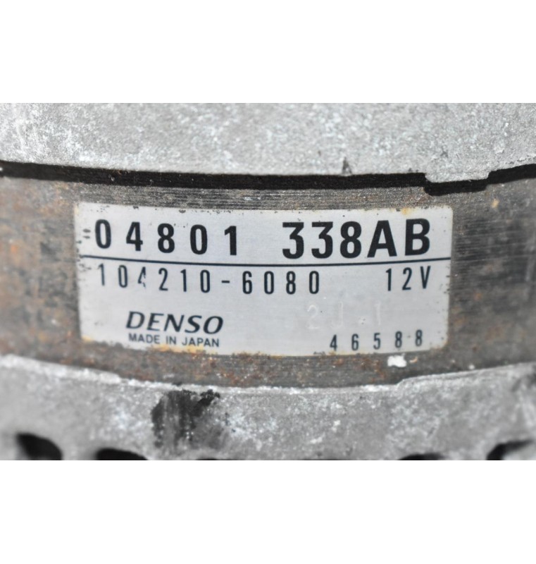 Δυναμό Jeep Cherokee / Wrangler 2.8 CRD VM52C 2007-2015 04801-338AB 104210-6080 (Dodge Nitro)