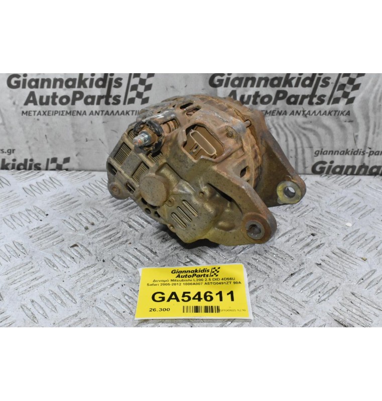 Δυναμό Mitsubishi L200 2.5 DID 4D56U Safari 2005-2012 1800A007 A5TG0491ZT 90A