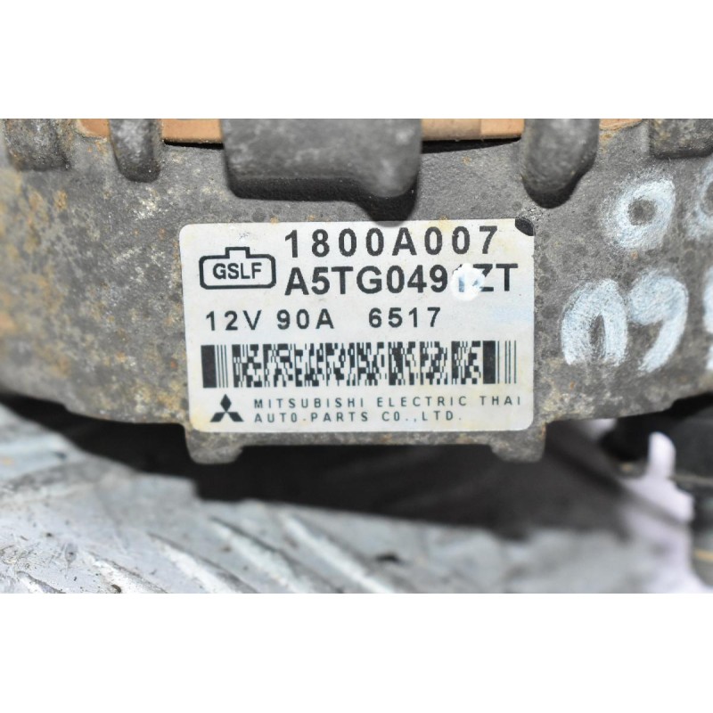 Δυναμό Mitsubishi L200 2.5 DID 4D56U Safari 2005-2012 1800A007 A5TG0491ZT 90A