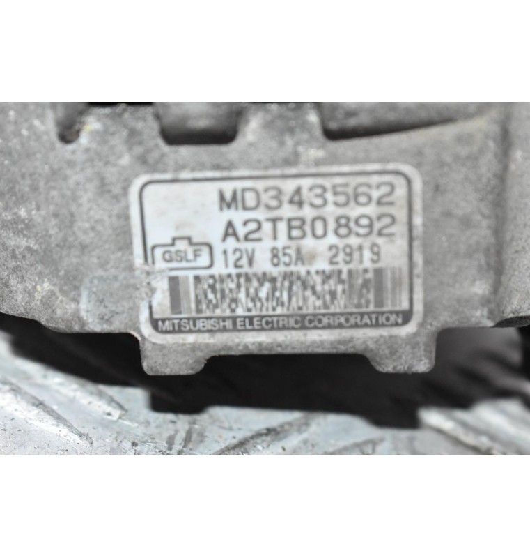 Δυναμός Mitsubishi Pajero Pinin / Lancer / Space Star 1.8 4G93 1998-2007 (Γνήσιο) MD343562 A2TB0892 (Colt) 4G92 / 4G63 / 4G93 / 4G18