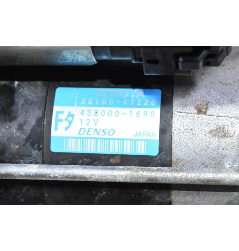 Μίζα Toyota Yaris / Auris 1.3 1NR 2010-2018 28100-47220 438000-1690