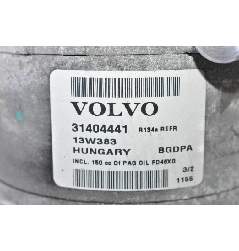 Κομπρεσέρ Aircondition - A/C Volvo V40 S60 V60 V70 B4164T 2012-2020 31404441 (Γνήσιο)