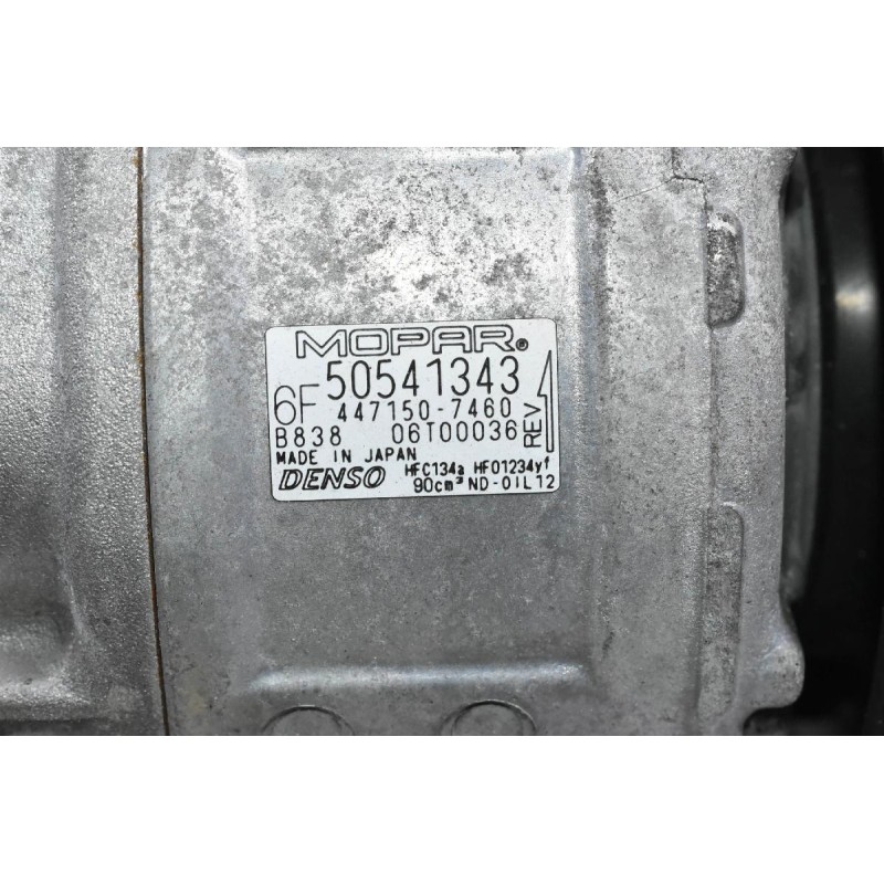 Κομπρεσέρ Aircondition A/C Alfa Romeo Mito / Giulietta 1.4 Turbo MultiAir 120A 955A7000 2009-2014 (Γνήσια) 50541343 447150-7460 (Fiat Punto 500 Tipo Bravo Qubo Doblo Fiorino)
