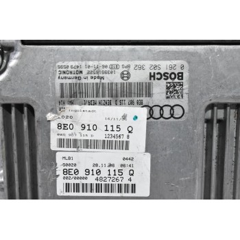 Εγκέφαλος Audi A4 1.8 / 2.0 TFSI CDH BWE BGB 2007-2012 BOSCH 8E0910115Q 0261S02362