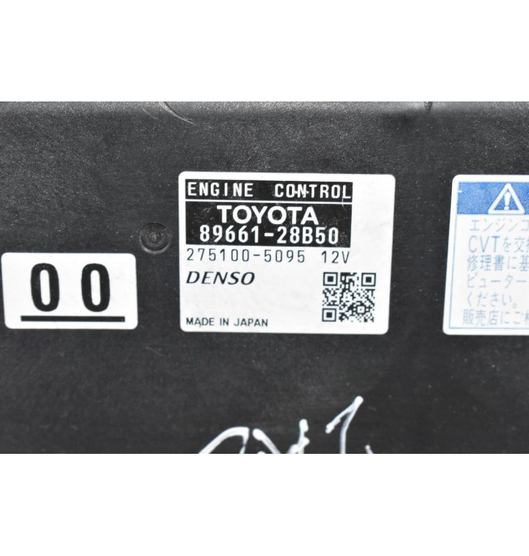 Εγκέφαλος Toyota RAV 4 2.2 2AZ 2005-2012 DENSO 89661-28B50 275100-5095