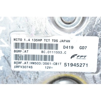 Εγκέφαλος Alfa Romeo Mito 1.4 Turbo MultiAir 120A 955A7000 2009-2014 (Γνήσια) 51945271 (Fiat Punto Evo -500 / Lancia Ypsilon - Delta)