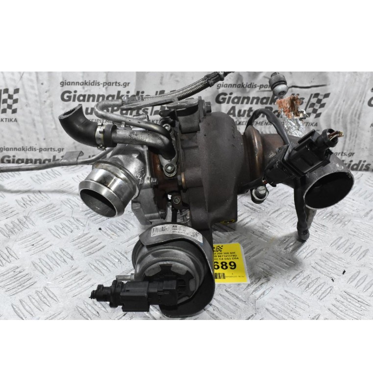 Turbo / Τουρμπίνα Peugeot 208 308 508 3008 RCZ 1.6 THP 2012-2019 967141378D GTB1449VZ 793583-4 (Citroen C4 DS3 DS4 DS5 / Mini Cooper One)