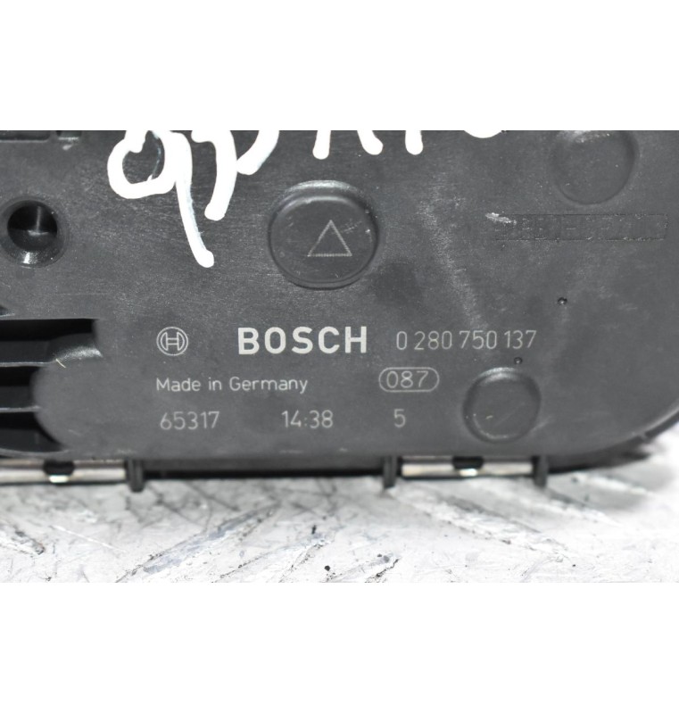 Πεταλούδα Γκαζιού Alfa Romeo Giulietta / Mito 1.4 Turbo MultiAir 135ps 955A7000 2009-2014 0280750137 (Lancia Ypsilon / Fiat Grande Punto 500L Tipo Bravo Doblo Stilo / Abarth 500 595 695)