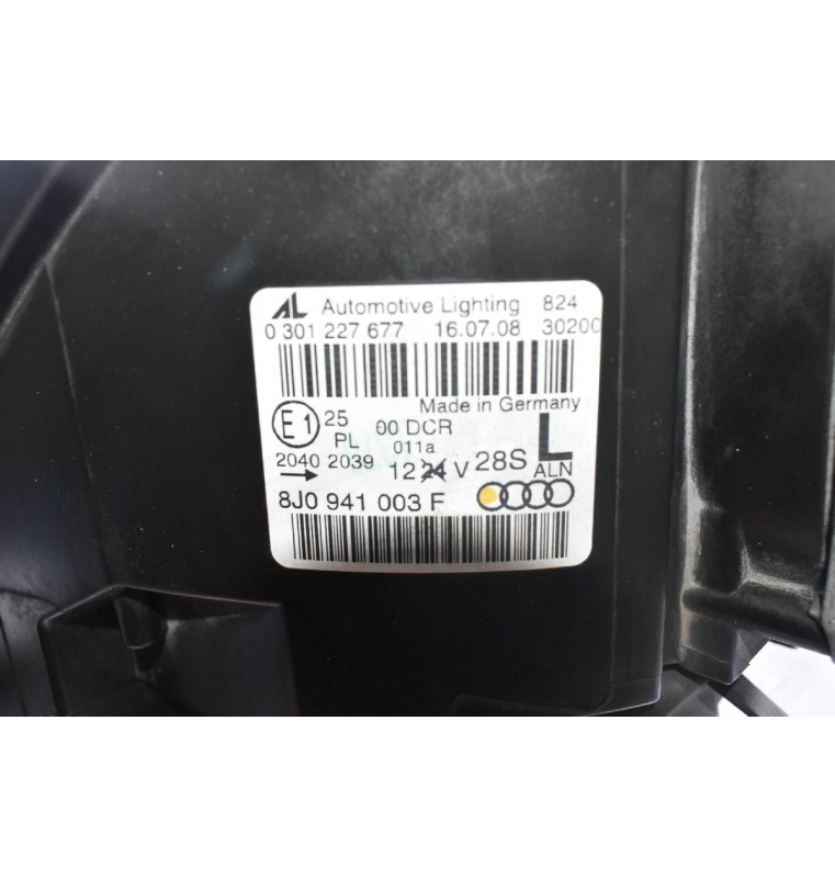 Φανάρι Αριστερό Audi TT 2006-2015 (Γνήσιο) 8J0941003F 0301227677 1307329193