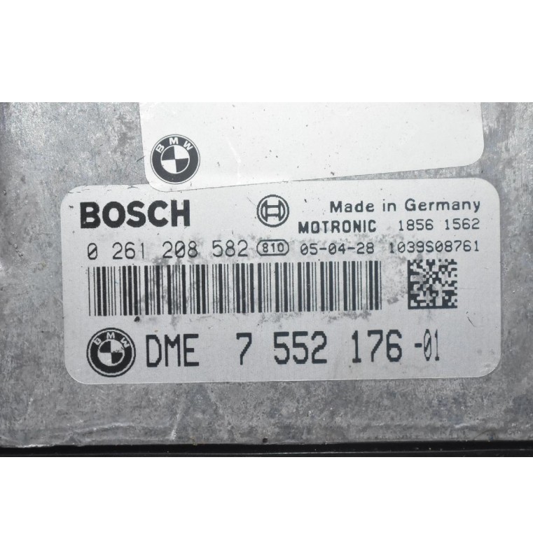 Εγκέφαλος Bmw 320 E90 E87 2.0 N46B20 2005-2011 BOSCH 7552176-01 0261208582
