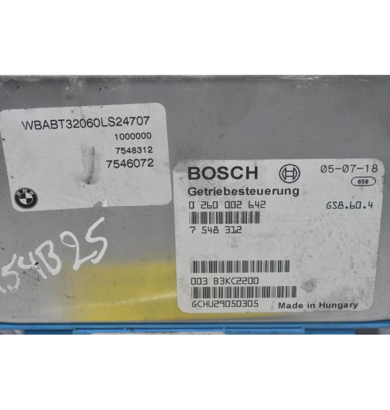 Εγκέφαλος / Πλακέτα Σασμάν Bmw E46 E39 525 325 1998-2007 7548312 0260002642 (M54B25)