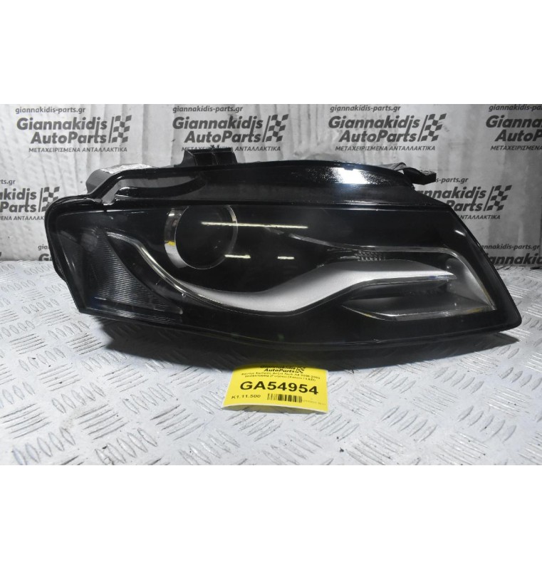Φανάρι Εμπρός Δεξιά Audi A4 2008-2012 8K0941004Q 8K0941597C 8K0907472A (Γνήσιο) (Xenon / LED)