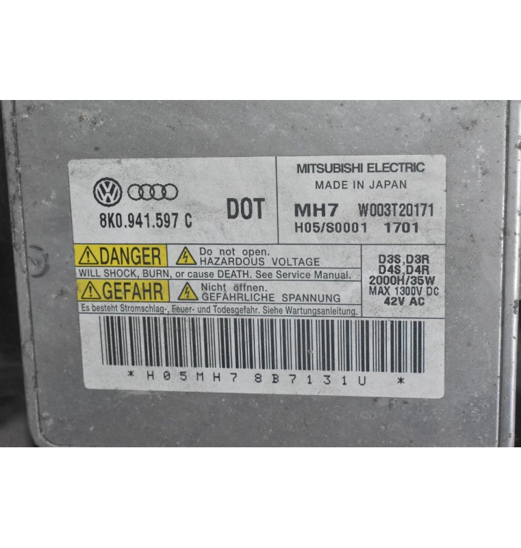 Φανάρι Εμπρός Δεξιά Audi A4 2008-2012 8K0941004Q 8K0941597C 8K0907472A (Γνήσιο) (Xenon / LED)